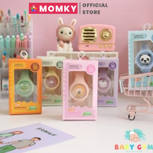 Đồng hồ tinh dầu đuổi muỗi có đèn – vòng đeo tay đuổi muỗi tinh dầu thực vật phát sáng