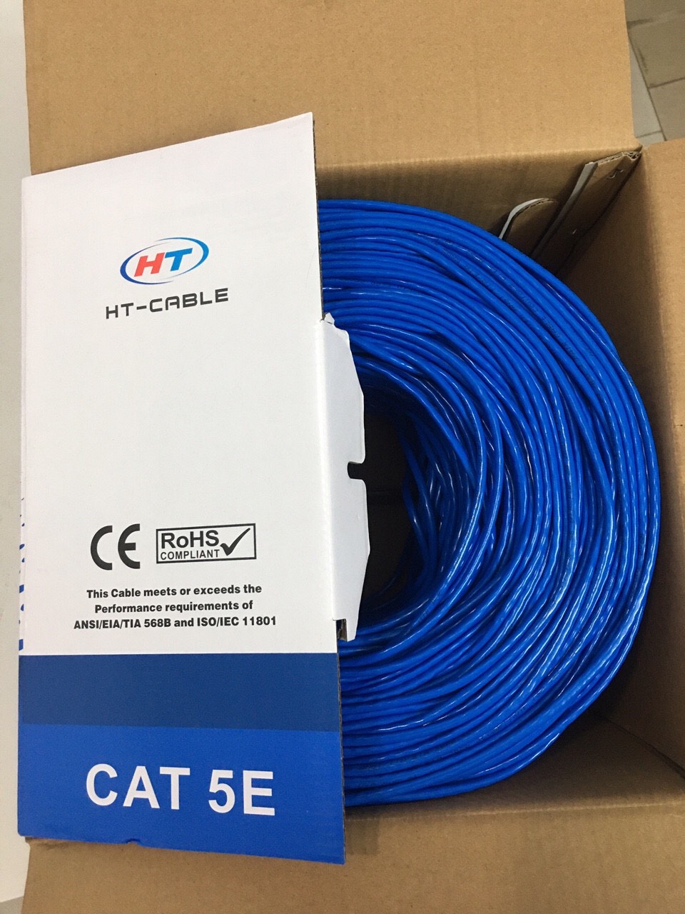 Dây mạng lan 95 mét ht-cat5e utp