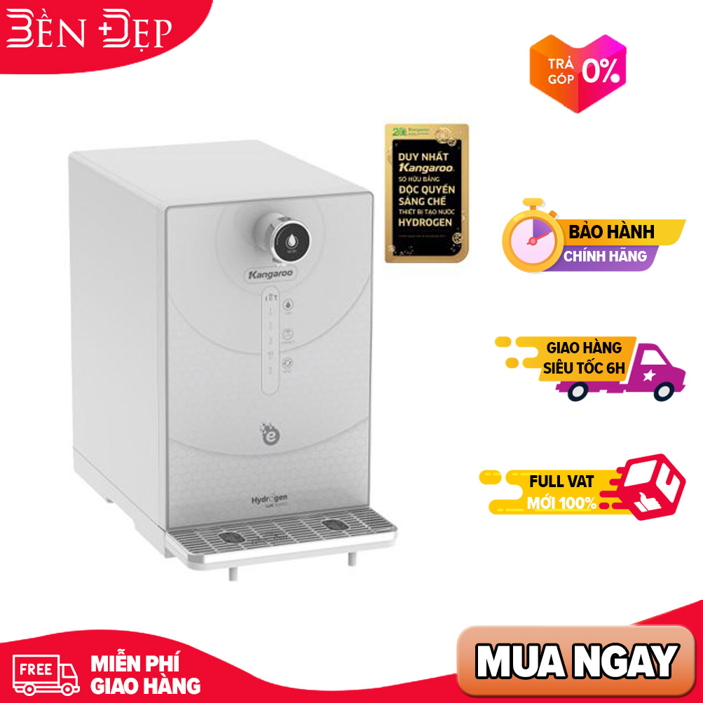 Máy lọc nước ro hydrogen ion kiềm kangaroo 5 lõi kg100eed iot