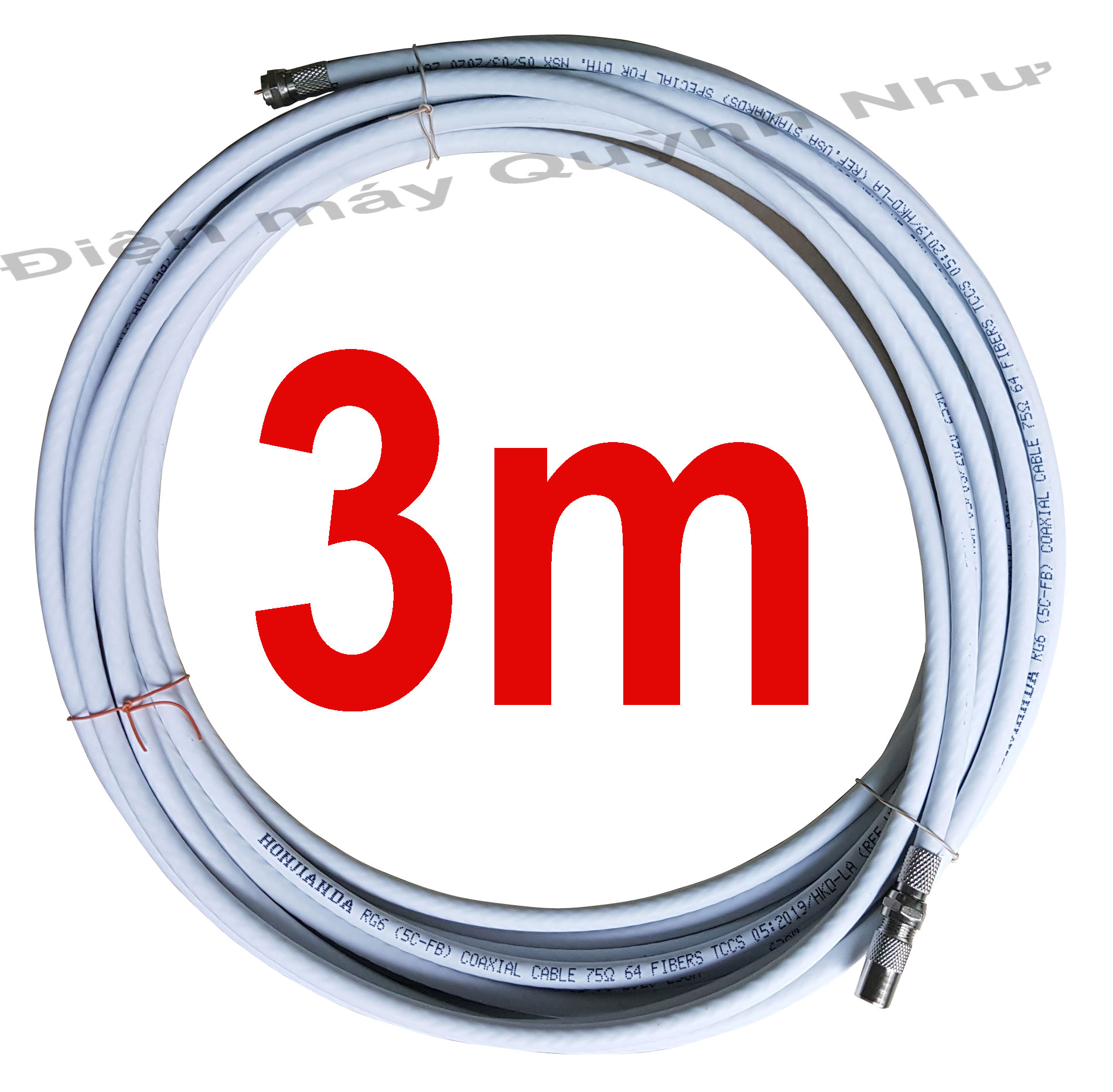 3m dây anten truyền hình kỹ thuật số mặt đất dvb–t2 loại tốt