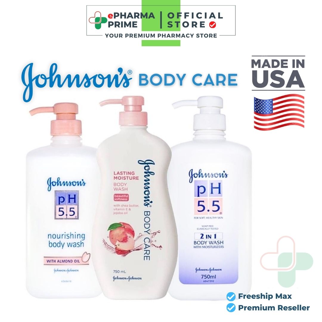 Sữa tắm Johnson's Adult pH 5.5 dưỡng ẩm da dành cho người lớn 750ml