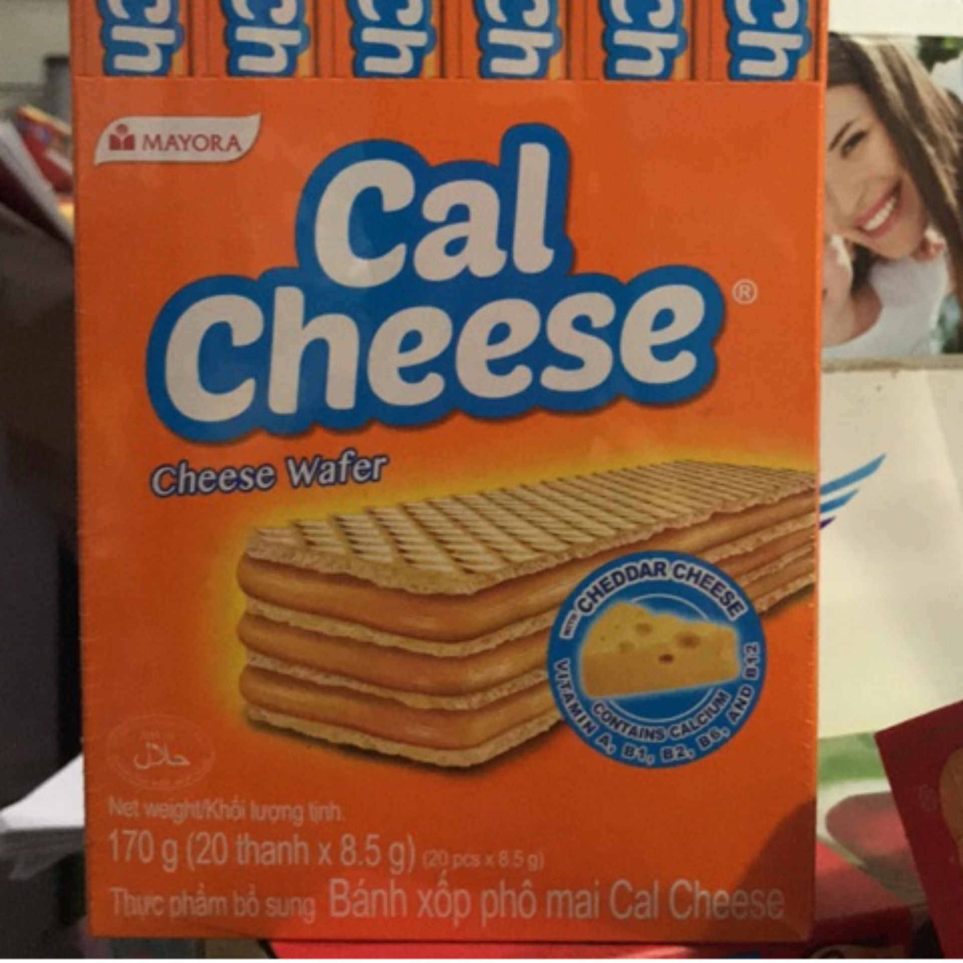 Bánh Xốp Cal Cheese 20 thanh date 4 2024