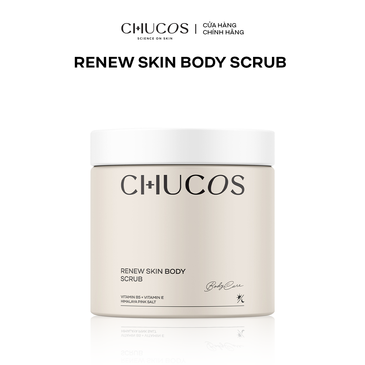 Tẩy tế bào chết toàn thân renew skin body scrub chucos 200g