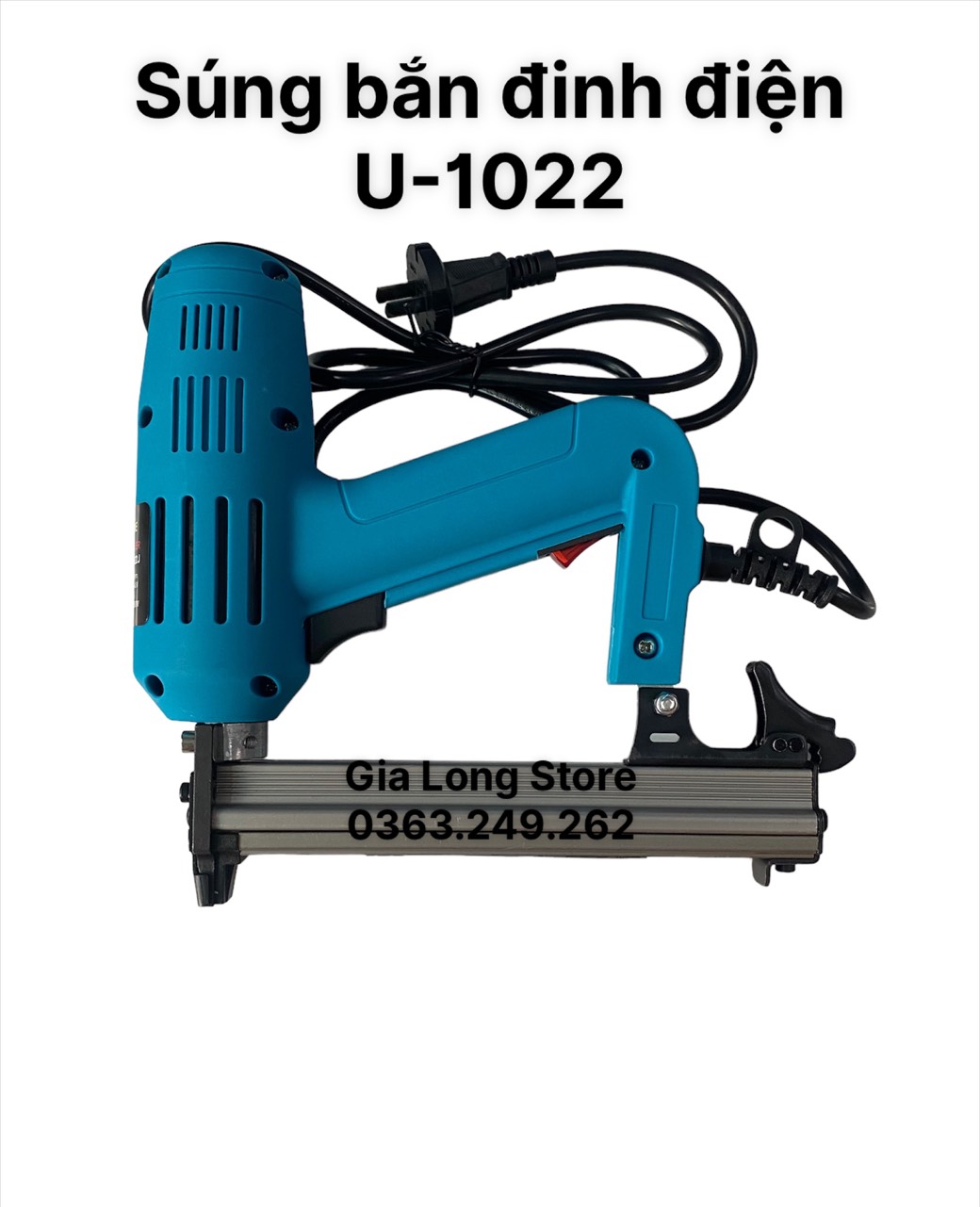 Súng bắn đinh u 1022j dùng điện 220v