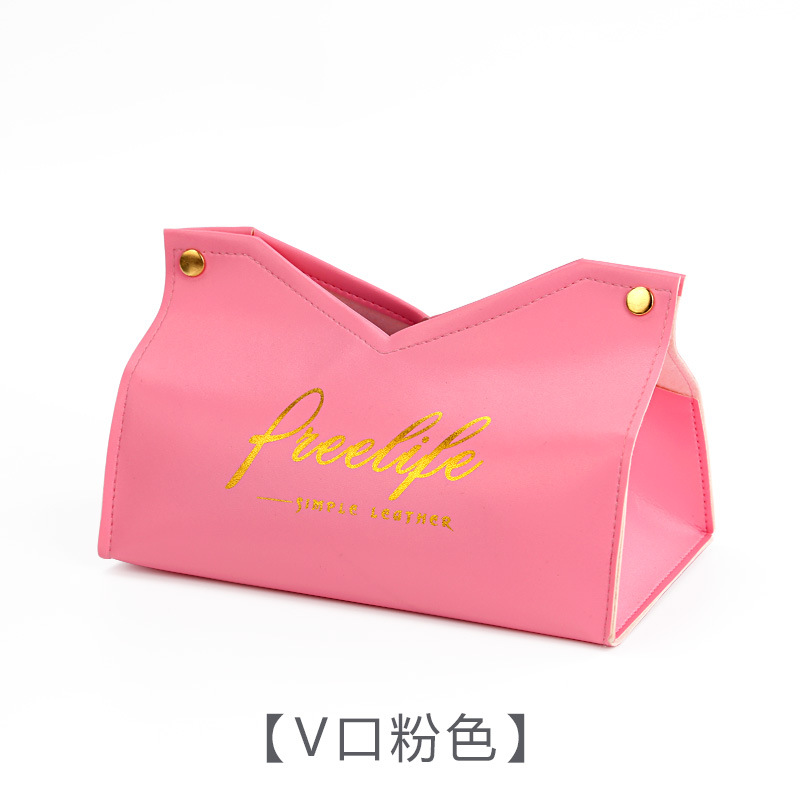 Hộp đựng khăn giấy rút bằng da phong cách Châu Âu sang trọng phù hợp với nhiều nhu cầu sử dụng