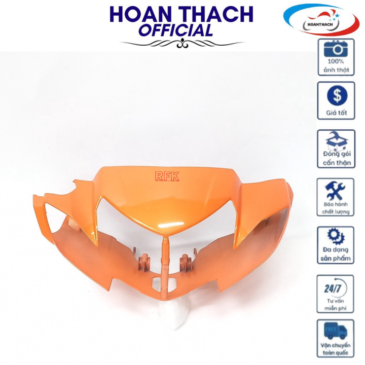 Ốp đầu trước đĩa xe máy sirius màu cam yamaha chính hệu mbk 5c6f614310pc