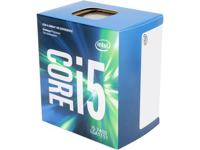 Cpu intel® core i5 7400 box công ty