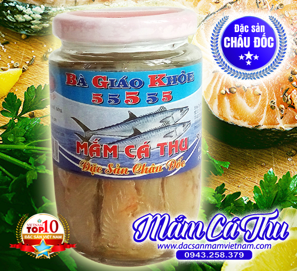 Mắm cá thu bà giáo khỏe - đặc sản châu đốc