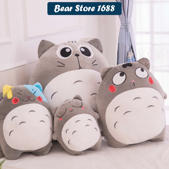 Gấu Bông, Gối Ôm ToToRo Chất Liệu Vải Nhung Cao Cấp Đáng Yêu