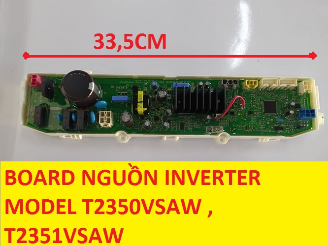 Mạch nguồn máy giặt lg inverter model t2350vsaw , t2351vsaw
