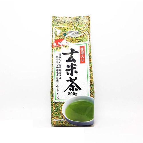 Trà xanh gạo lứt rang kunitaro - hàng nhật nội địa