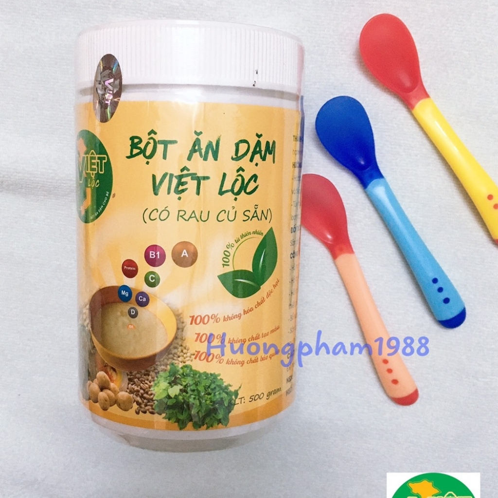 Bột ăn dặm dành cho trẻ CÓ RAU - mẫu mới nhất