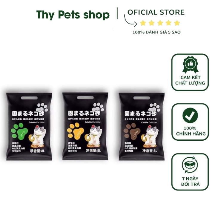Cát vệ sinh cho mèo nhiều mùi catsme