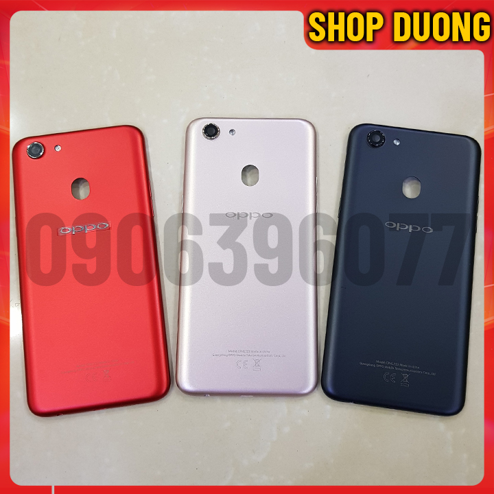 Vỏ nắp lưng sau oppo f5/ oppo a73 đủ kính cam, nút, khay sim - shoplinh2005