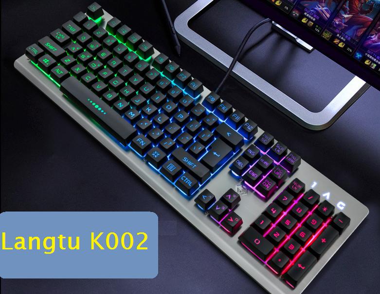 Bàn phím langtu k002 led rainbow