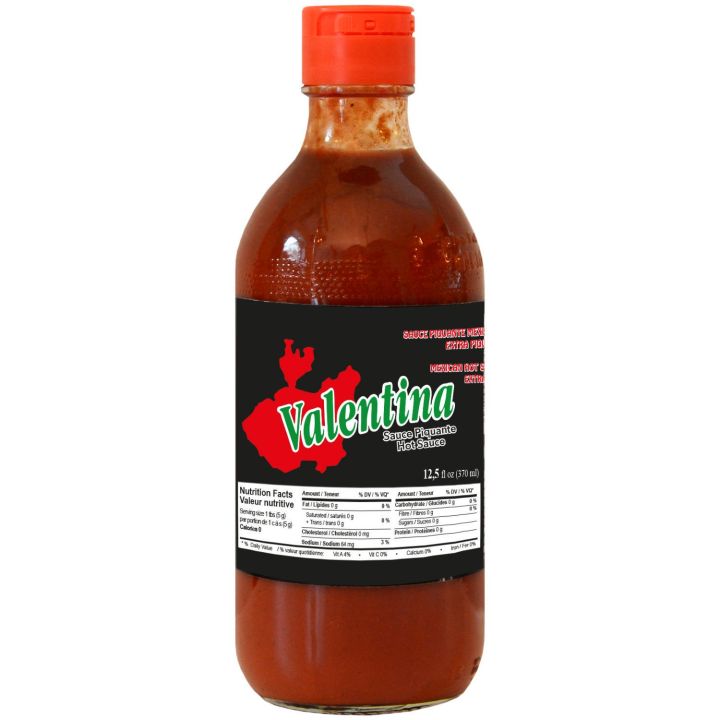 Xốt ớt cay Valentina Salsa Picante Mexican Extra Hot Sauce 370ml