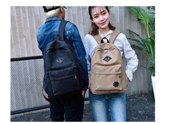 Balo Nam vải Bố Canvas Thời Trang Cao Cấp