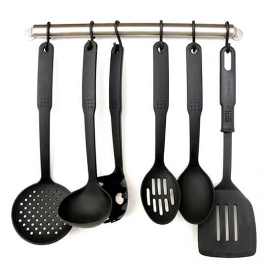 Bộ dụng cụ nhà bếp 6 món vá , sạn , lật , múc canh , vớt t.h tashuan