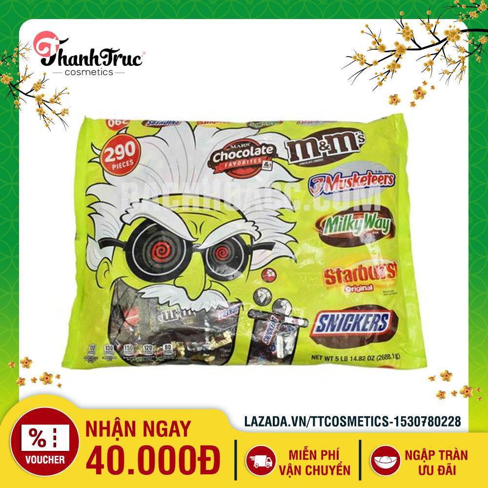 [HCM]KẸO MARS HALLOWEEN FUN SIZE CANDY MAD 290 THANH MỸ 2.68KG