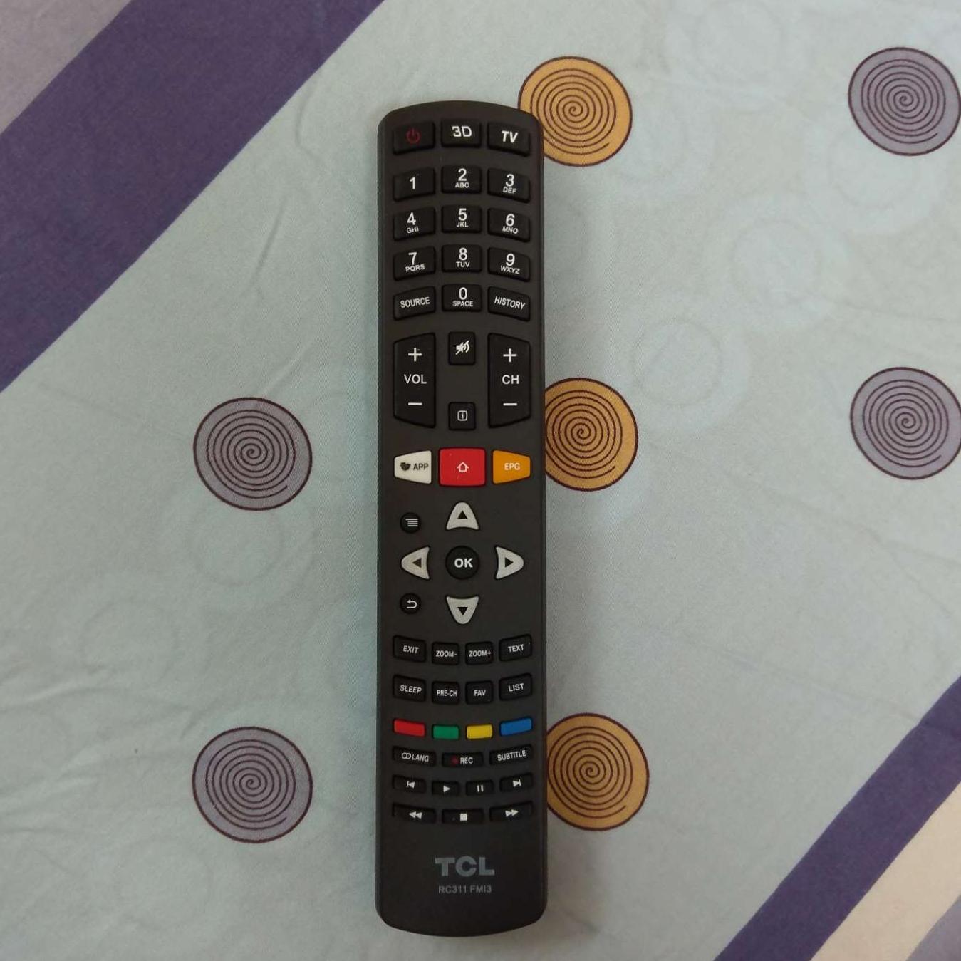 Điều khiển tv tcl smart