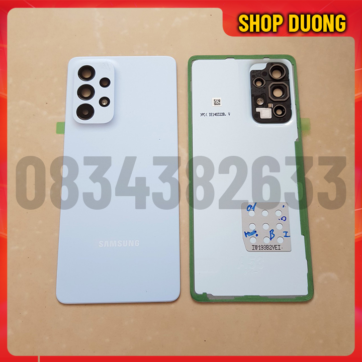 Linh Kiện - Nắp Lưng Điện Thoại Samsung A53 Có Cụm Kính Camera Và Keo Dán - Shop Dương