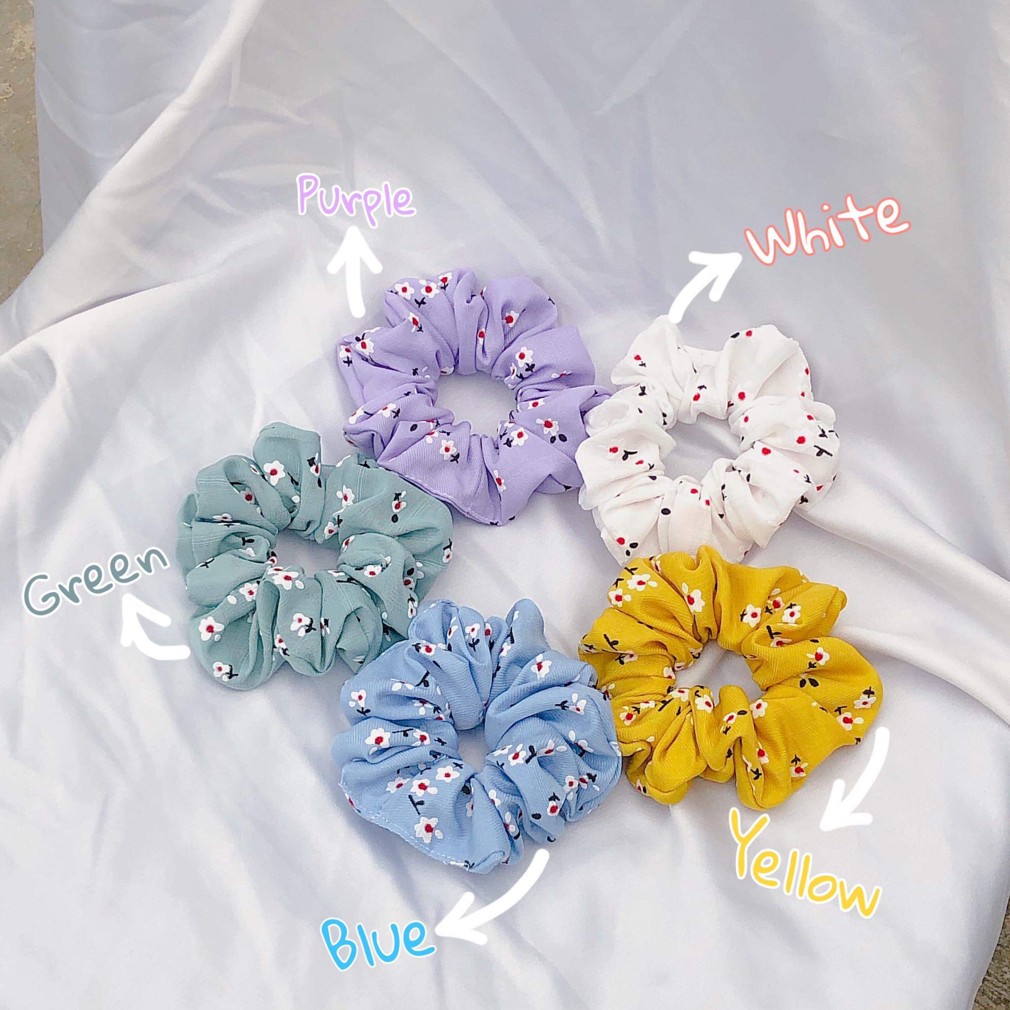 [Hottrend] Dây buộc tóc, dây buộc tóc nữ scrunchies, dây buộc tóc nữ Hàn Quốc  AISY SHOP Hàng Handmade, số lượng có hạn, cực xinh, mềm mại, xinh xắn, cá tính, hoa quả dễ thương, phi bóng