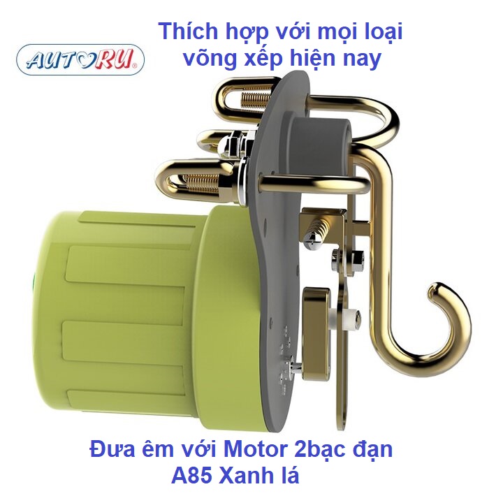 Máy đưa võng tự động cao cấp cho em bé Autoru A85kg-BH 12tháng