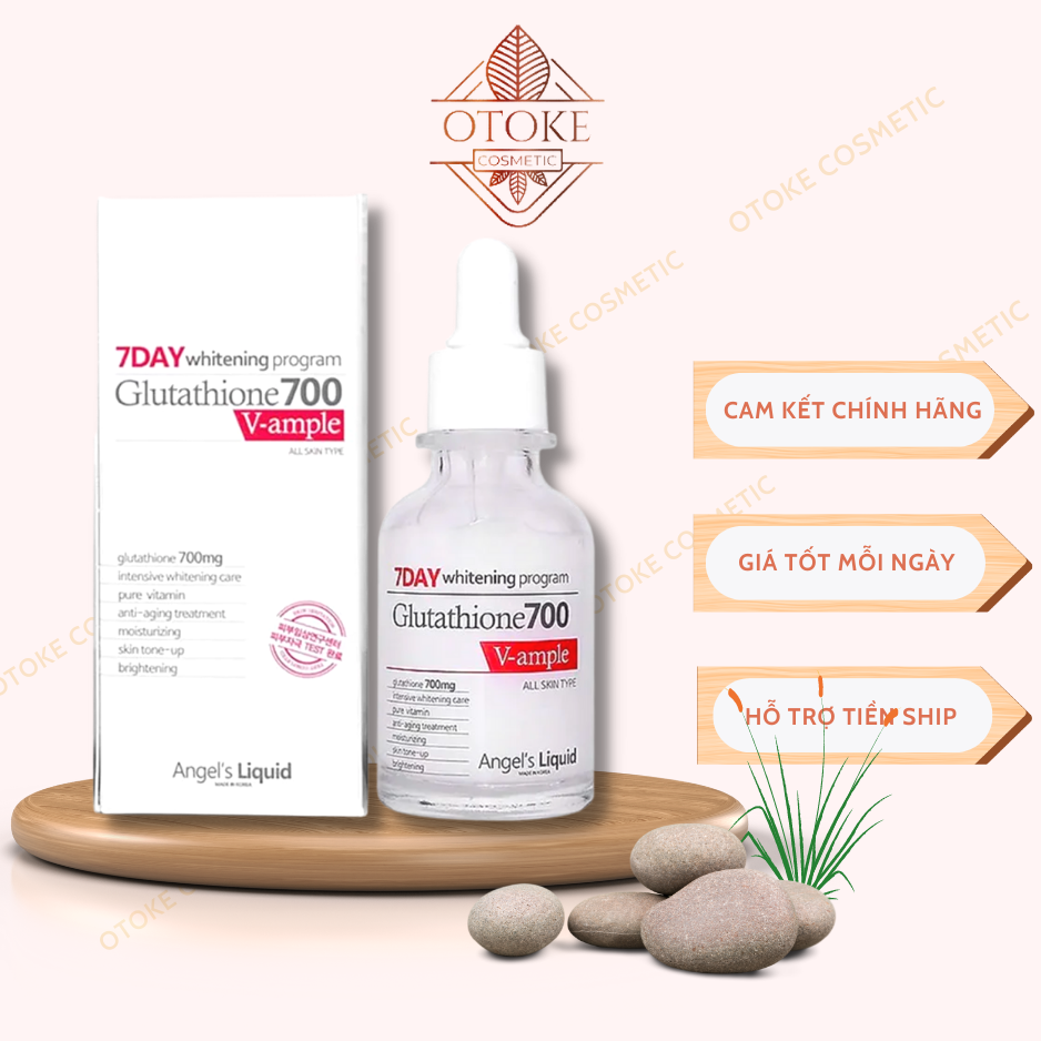 Tinh Chất Dưỡng Trắng Angel s Liquid 7Day Whitening Program Glutathione