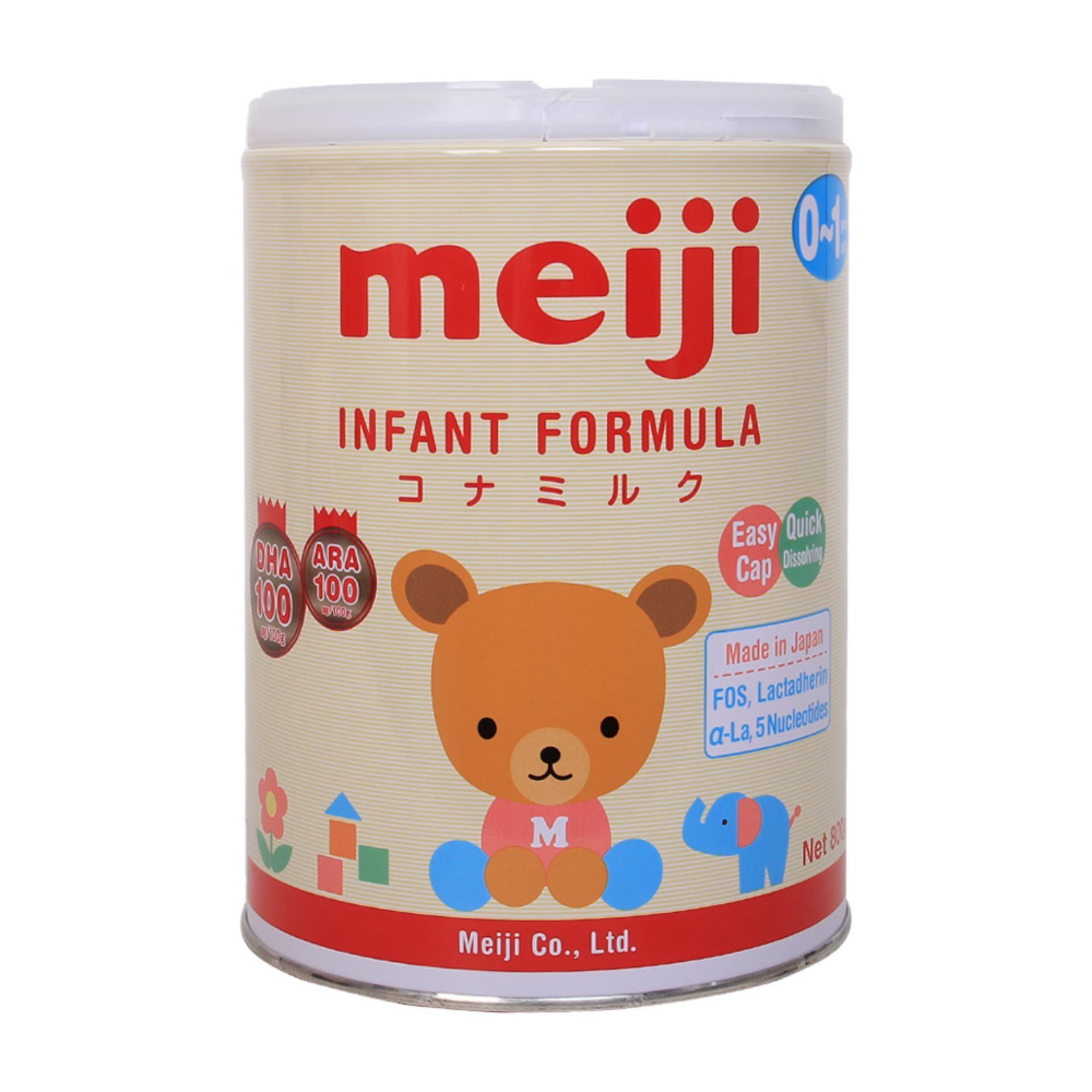 Sữa meiji cho bé 0-1 tuổi 800g