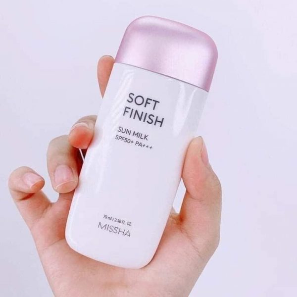 Kem chống nắng Missha Soft Finish Sun Milk 70ml