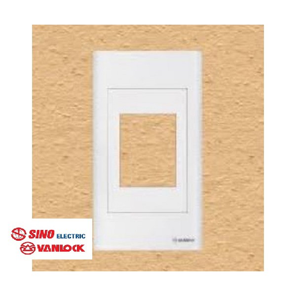 Mặt mcb 2 tép sino