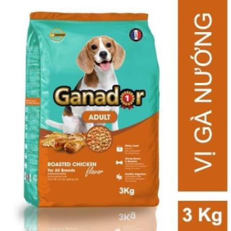 Thức ăn dạng hạt cao cấp GANADOR thức ăn cho chó mọi lứa tuổi