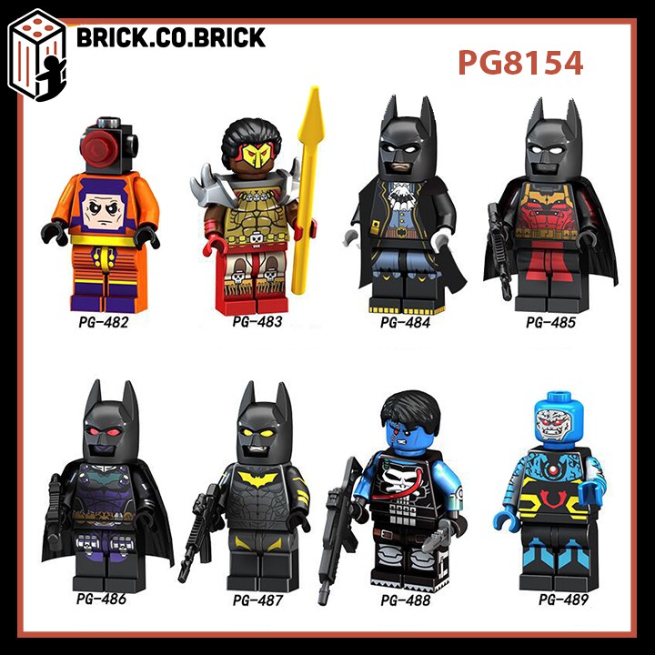 Bộ Lắp Ghép Nhân Vật Punisher Eric Đồ Chơi Siêu Anh Hùng Và Kẻ Ác Vũ Trụ Marvel Minifigure Super Heroes PG8154