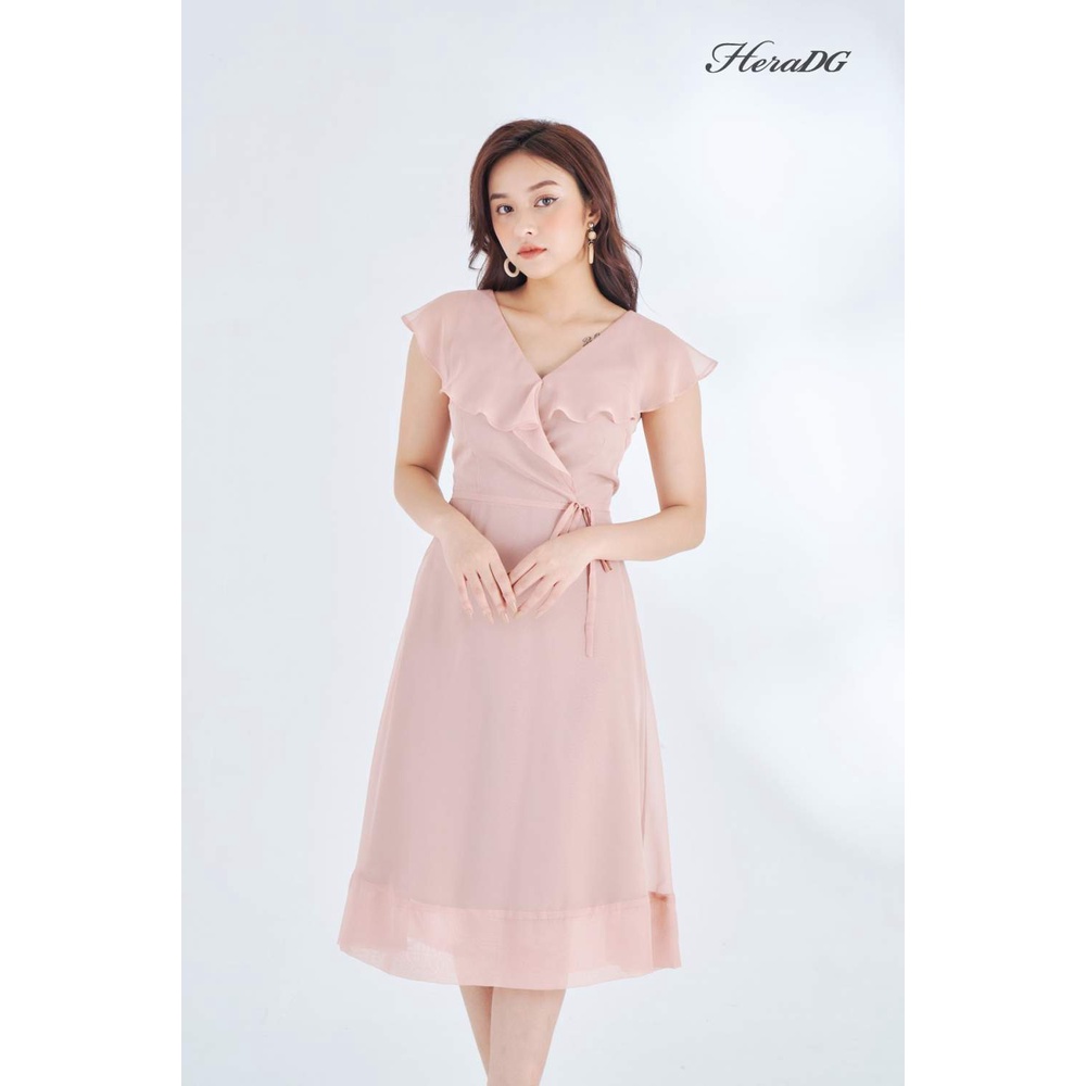 Voucher siêu sale 15% đầm xòe cổ v heradg - sdp20064