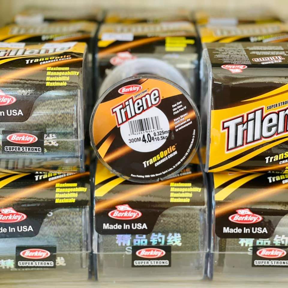 Cước câu cá trilene Big game tàng hình 300m