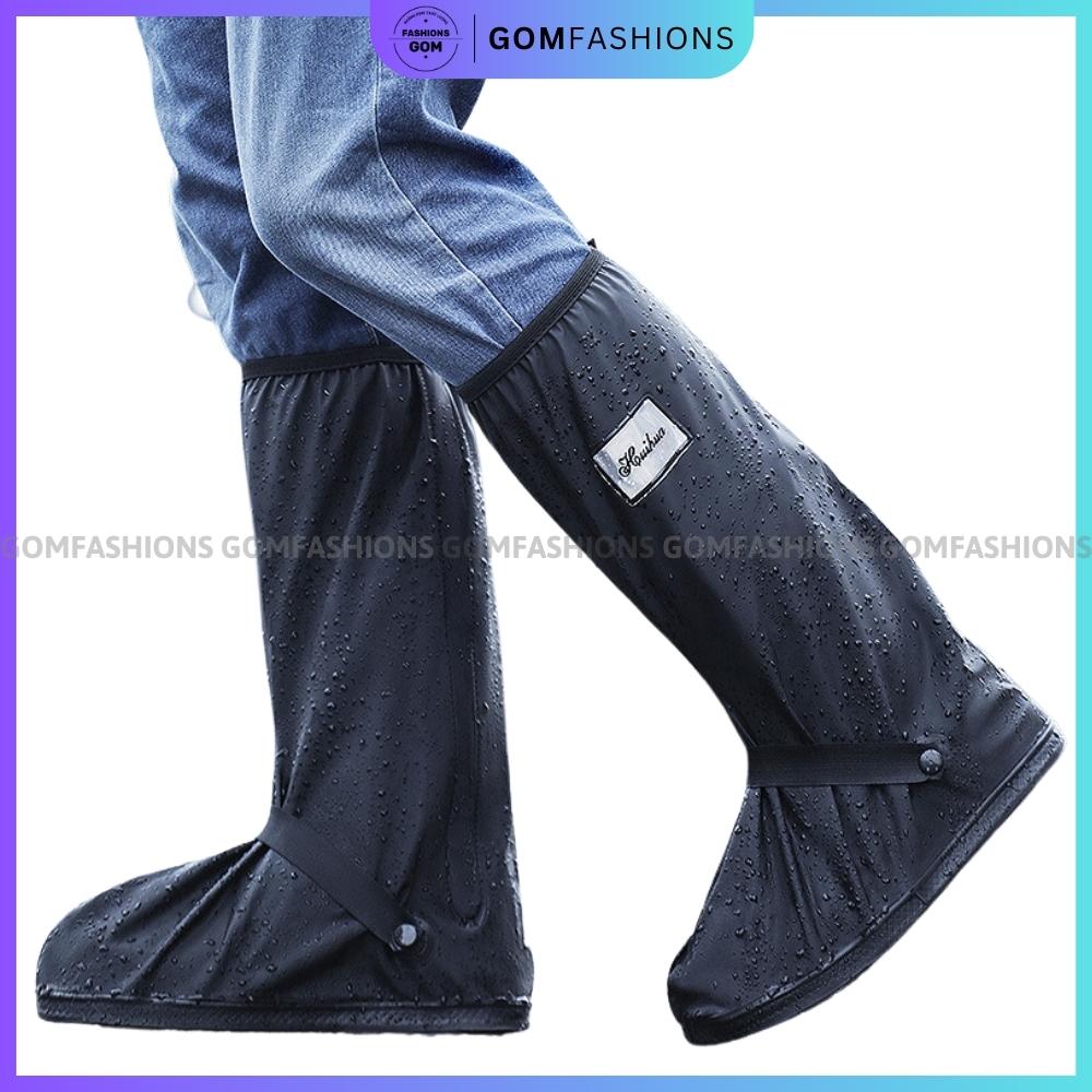 Ủng bọc giày đi mưa nam nữ cao cấp 2 lớp