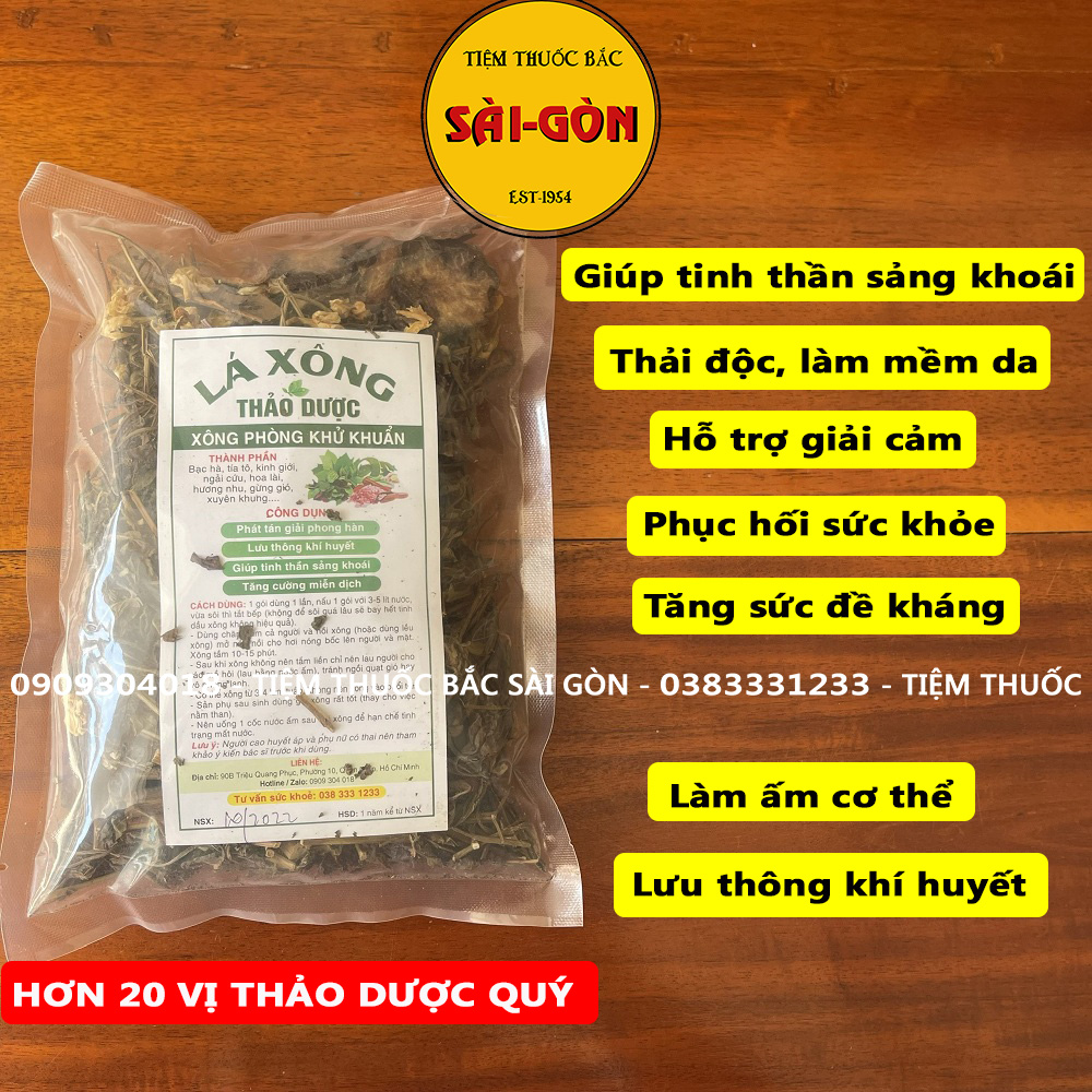 Lá Xông Thảo Duoc - Xông Sản Phụ Sau Sinh