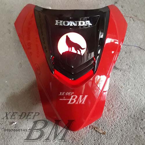 mặt nạ wave 100 đỏ độ led