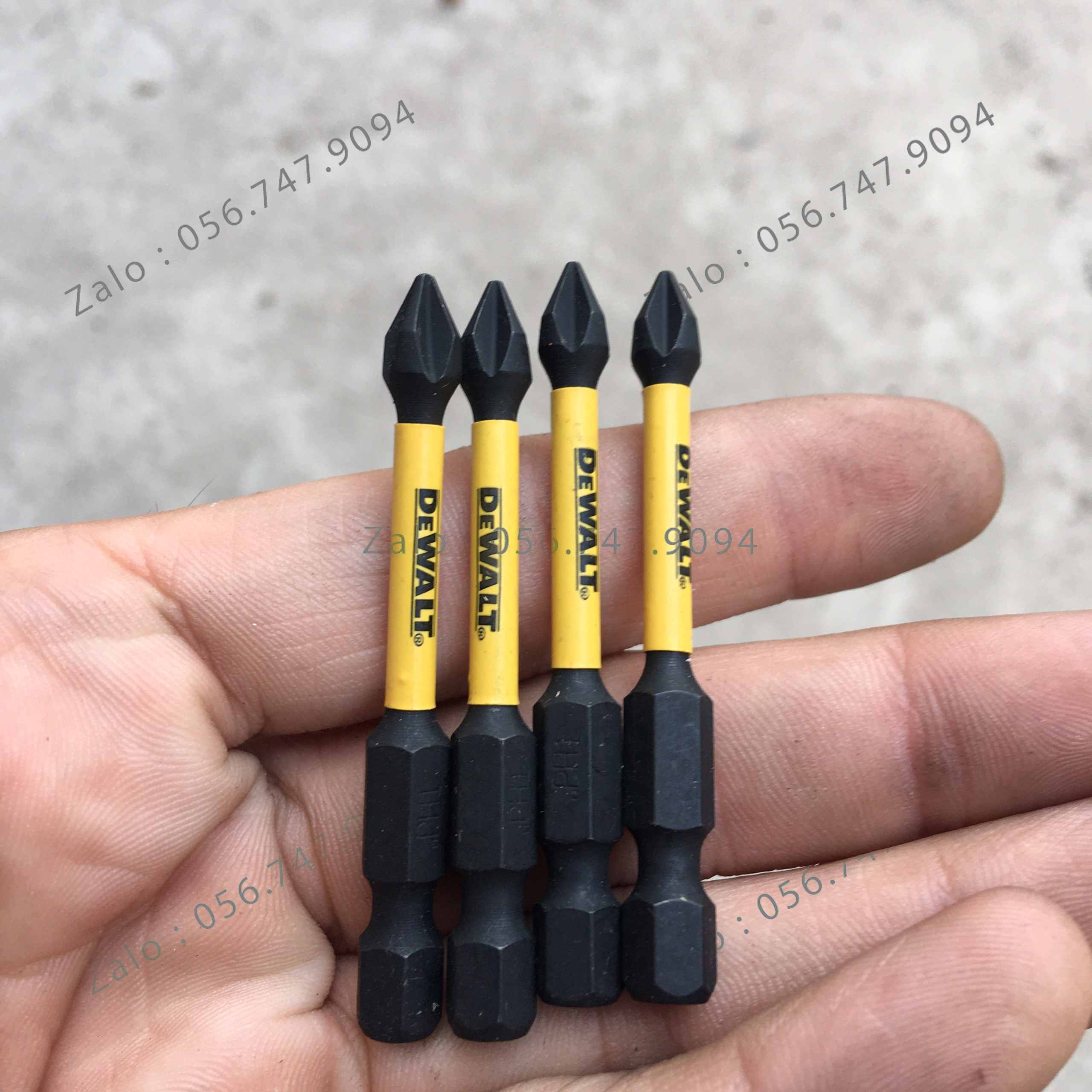 [1 Cái]Mũi Vít Bake DEWALT Socket PH1 Dài 58mm