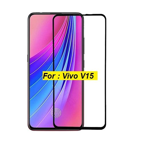 [FULL-ĐEN] Miếng kính cường lực Full viền màn hình điện thoại Vivo V15