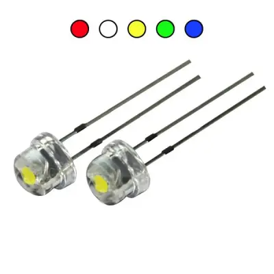 LED Lùn Phi 5mm - Gói 10 Con