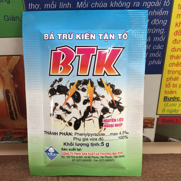 Thuốc diệt kiến btk