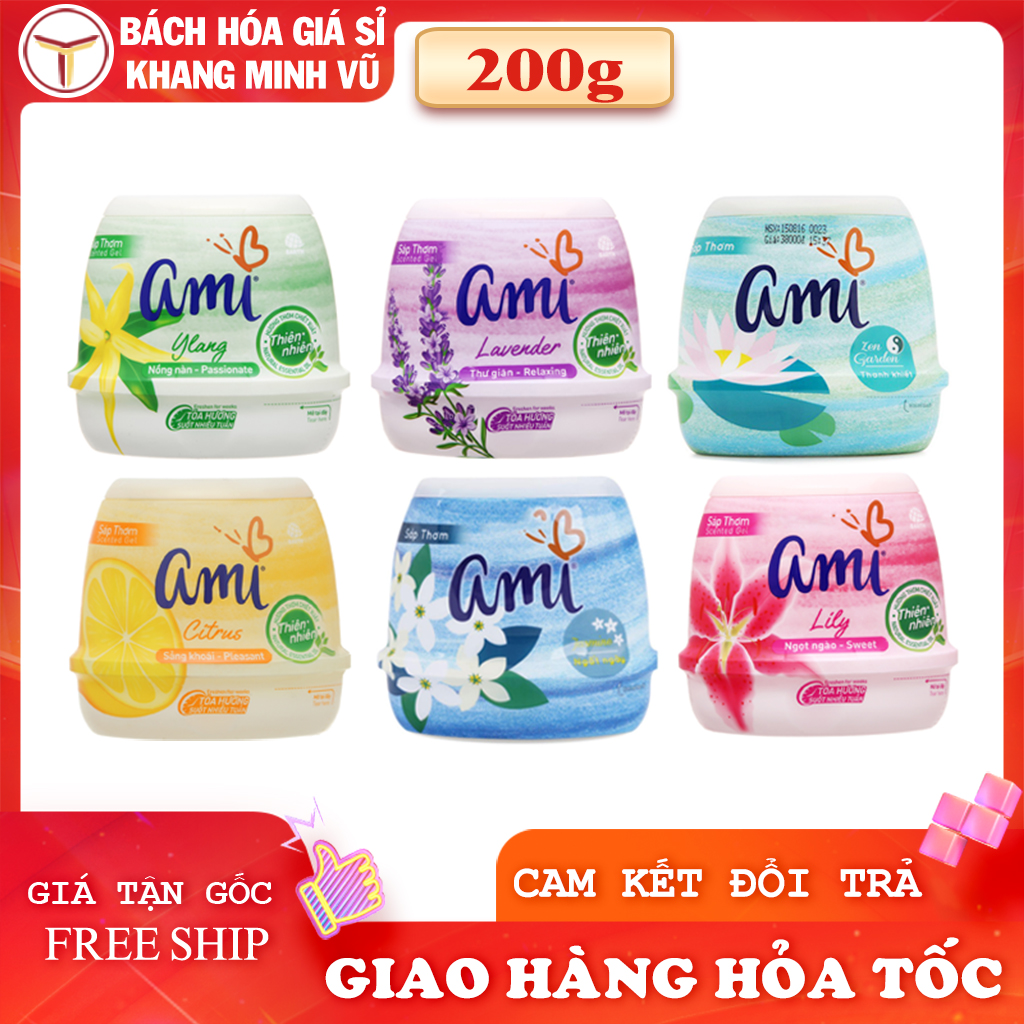 Sáp Thơm Ami Thơm Lâu Hộp 200g