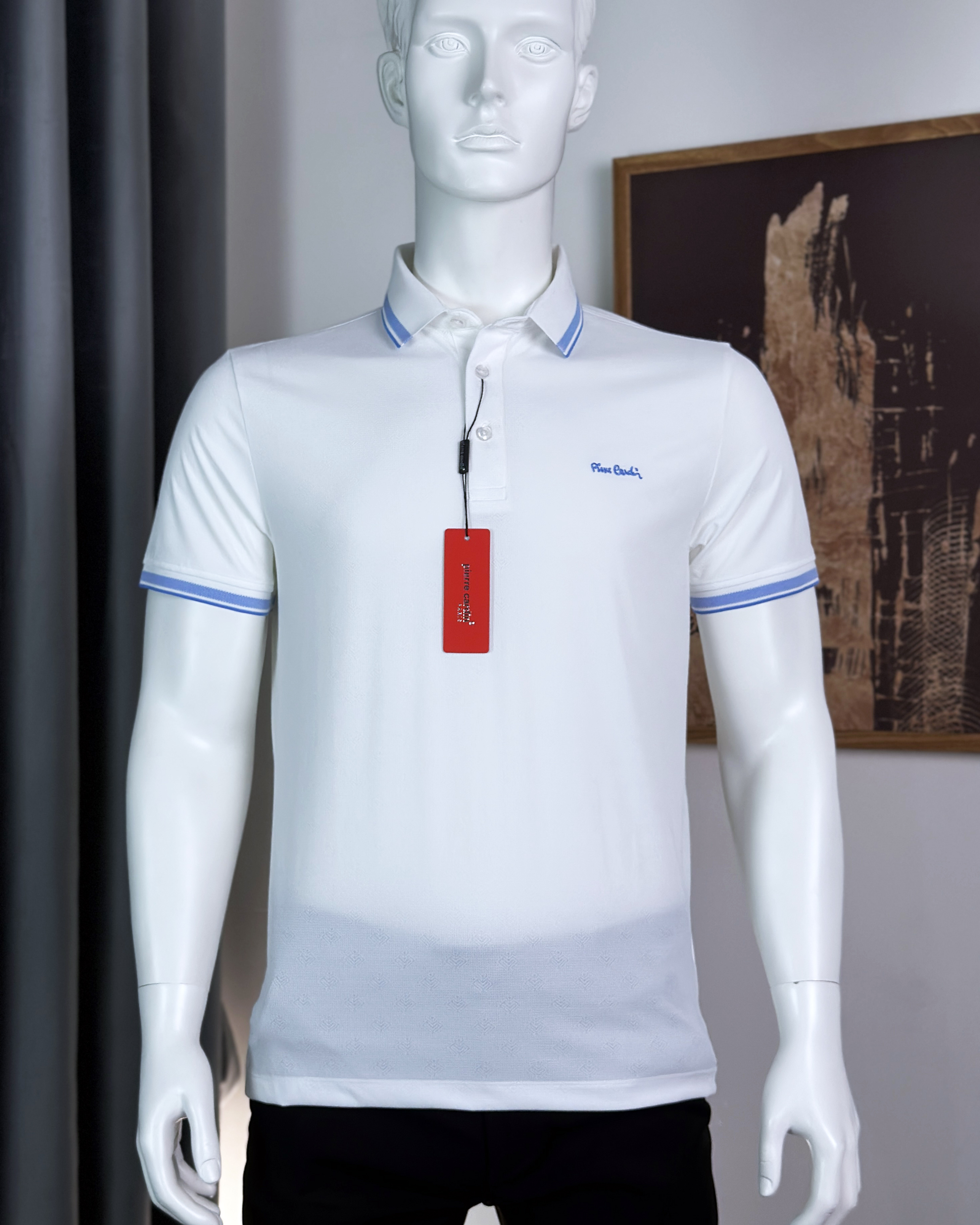 HOÀN TIỀN 20% - Áo Thun Polo Áo Thun Nam Pierre Cardin Vải Thun Lạnh Thấm Hút Mồ Hôi 2025