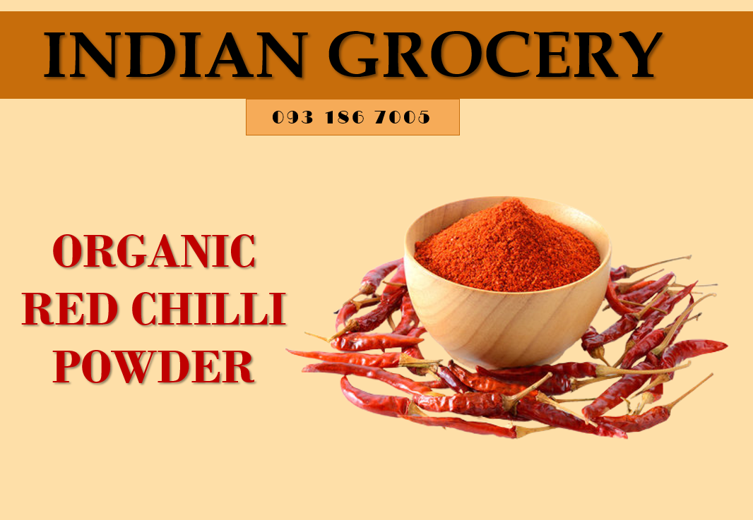 Bột ớt đỏ - organic red chilli powder