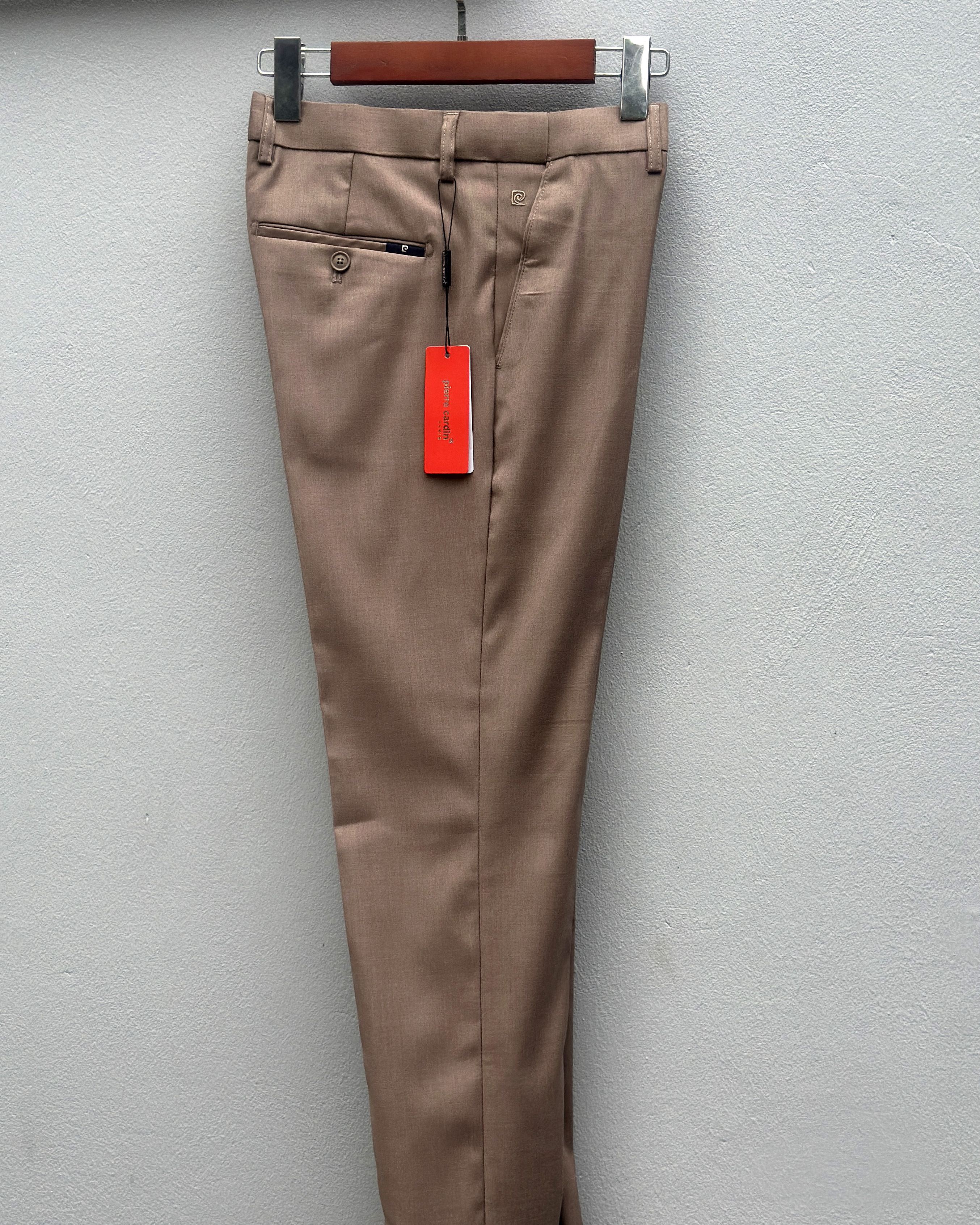  Quần Âu Nam Ống Côn Co Giãn Quần Tây Nam Cao Cấp Màu Xám Pierre Cardin Chính Hãng Hàng Xuất Dư Sang Thị Trường Hàn Quốc 