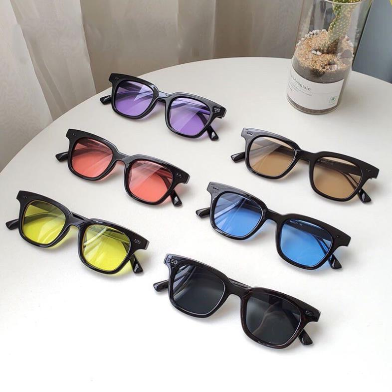 MẮT KÍNH CHỮ V NHỎ ĐEN NHIỀU MÀU CỰC HOT