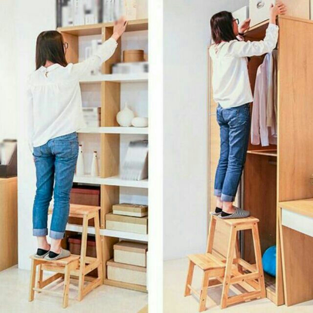 GHẾ GỖ 2 TẦNG GHẾ THẮP NHANG