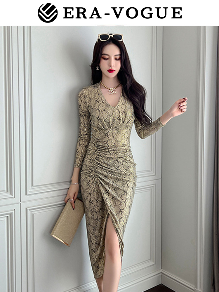 ĐẦM BODY XẺ TÀ CAO CẤPHN1133