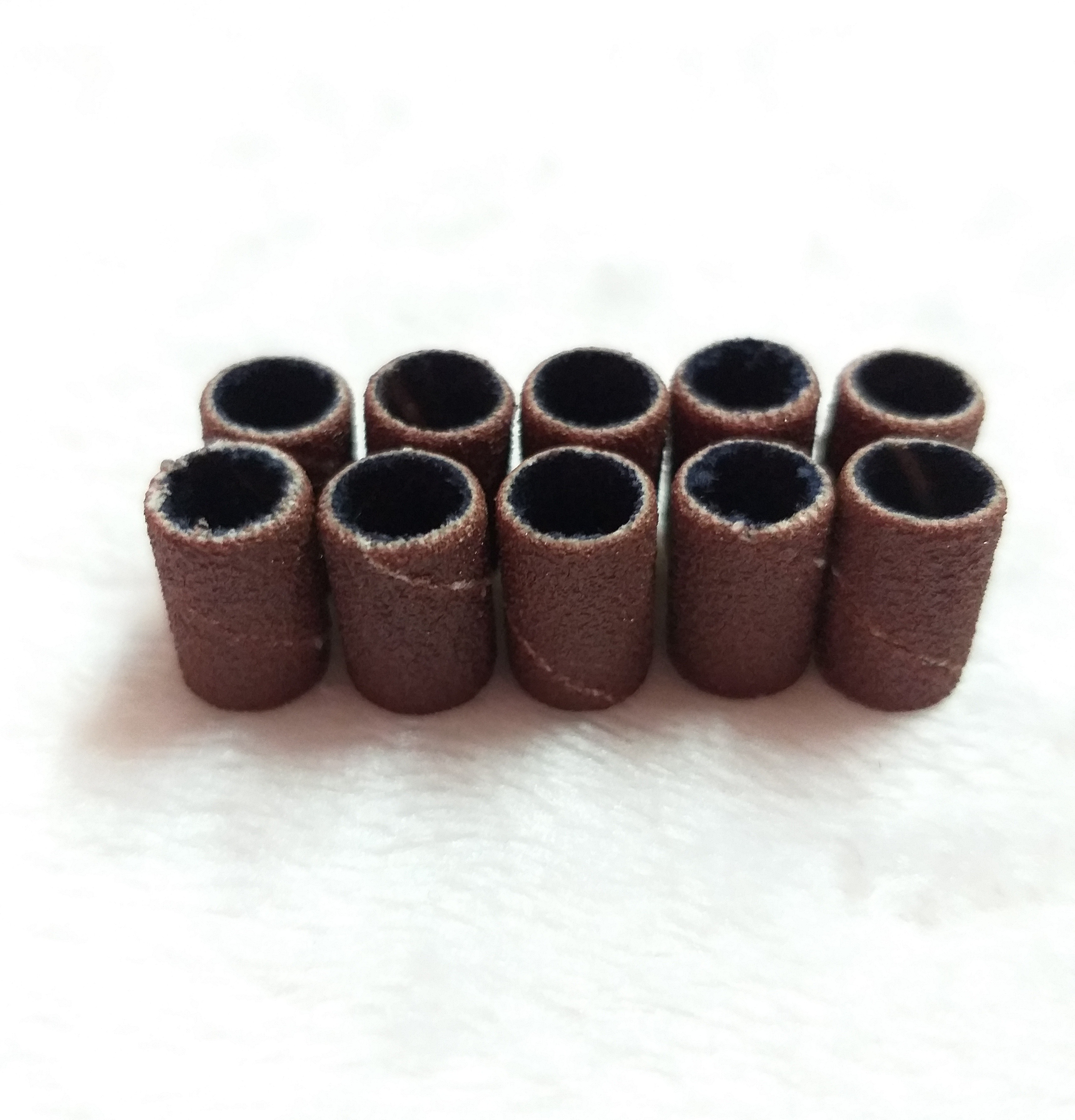 Set 10 đầu mài nhám cho máy mài móng dạng xoay công dụng